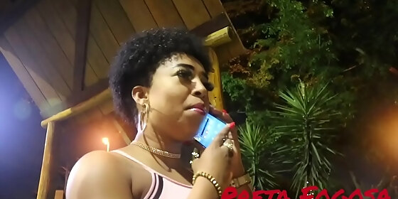 young girl lost in the square and invited to have a mnage with the