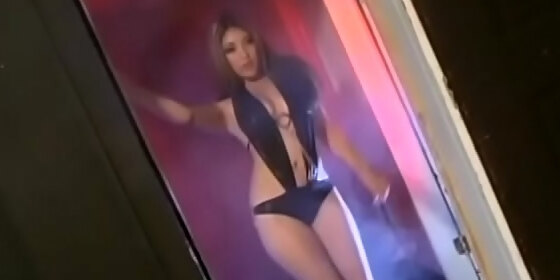 young asian nympho nautica thorn is dancing over lounge music and enjoys caressing her twat in the haze