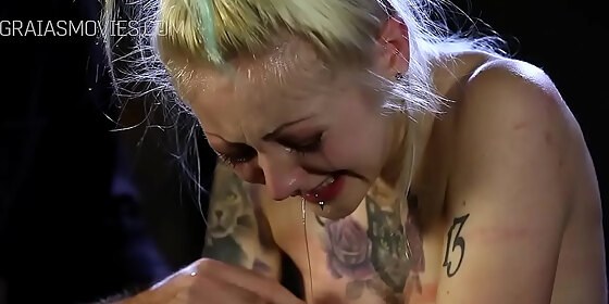 innocent blonde teen in extreme
