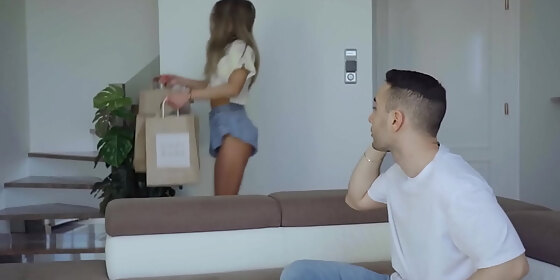 hot stepsis eveline dellai gets fucked by huge dick stepbro raul costa