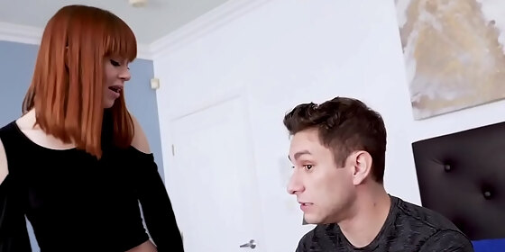 rimmed stepmom and teen redhead get fucked