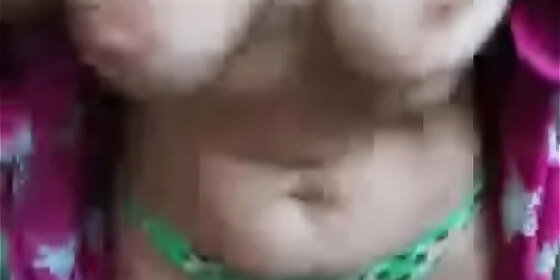 i rub my boobs