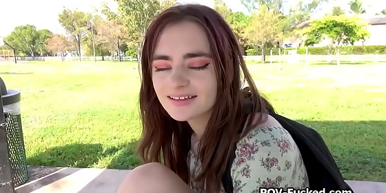 public park quickie with random horny hottie