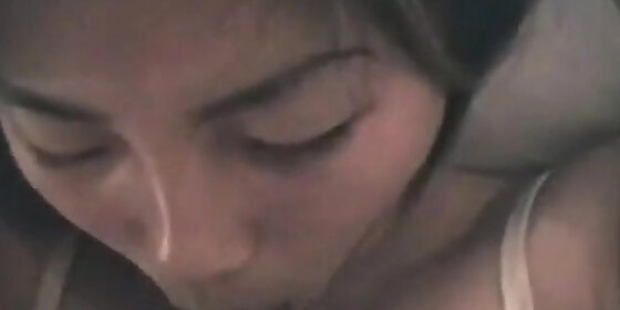 japanese girl spit cum bj