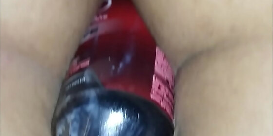 inserting a deodorant