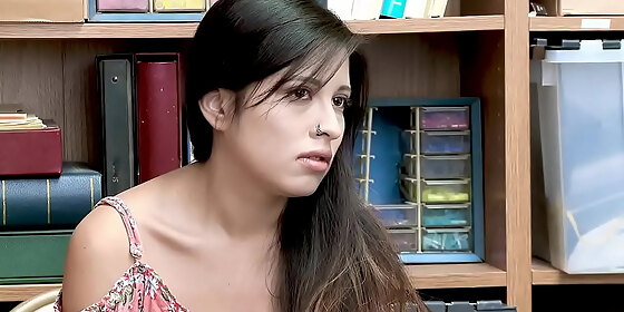 price tag swapping teen caught and fucked for her freedom