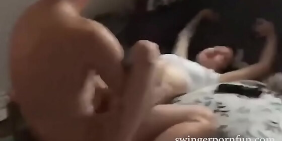 husband comes home to find his best friend fucking his wife