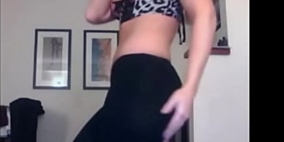 pretty white girl booty dancing porn tube com