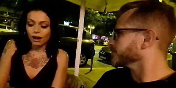 french cutie clara mia gets awesome pussy and throat fuck with real orgasms by confident tourist