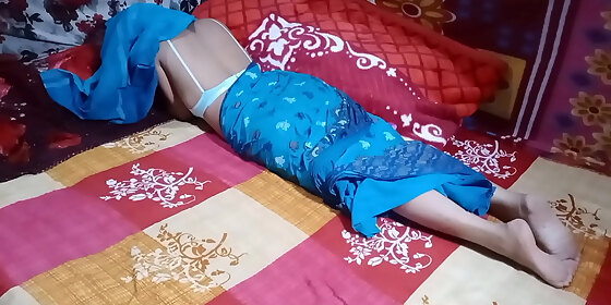 blue saree bhabi sex in student official video by localsex31