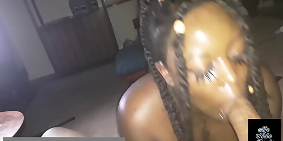 chocolate bbw said she needed something in her mouth