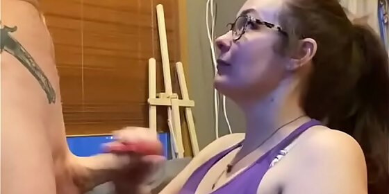 bbw giving mase619 head before work