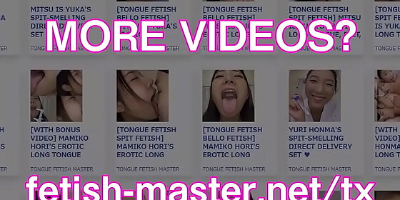 japanese asian tongue spit face nose licking sucking kissing handjob fetish more at fetish master net