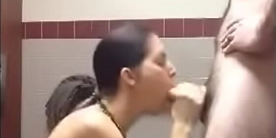 hot ass wife public restroom facial