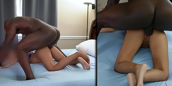 tiny asian hotwife s first three visits to her bbc bull dominant