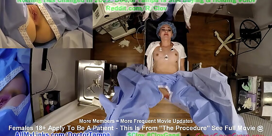 blaire celeste undergoes the procedure during lunch break at doctor tampa s gloved hands girlsgonegyno com