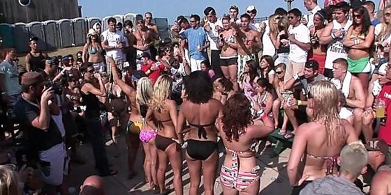 Florida Spring Break - Dirty Dancing On Spring Break Thickest Soiree Gals HD SEX Porn Video 19:00