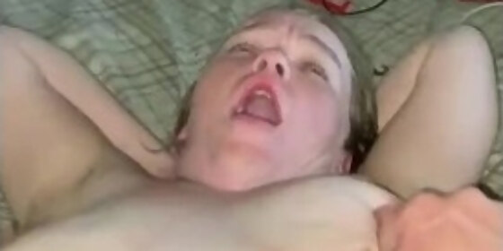 pov fucking me on the side of my bed