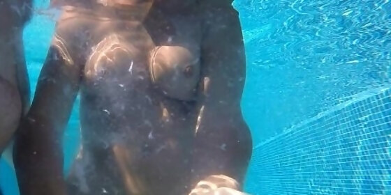 handjob in the pool sodomy and ejaculation in water