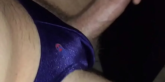 masturbating with bikini
