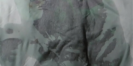 she pisses in pantyhose in bed
