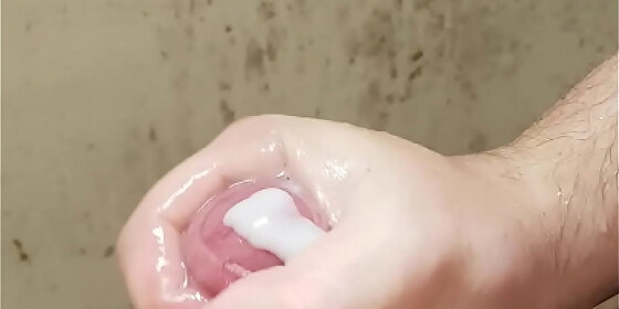 just the cum at the end of the sjc bath