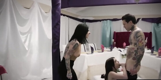 bride caught stepsister fucking her fiance right before wedding