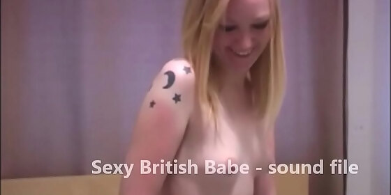 sexy british babe sound file