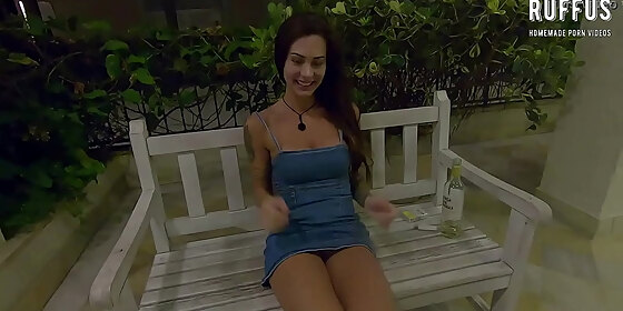naughty brunette playing with her ass ana rothbard