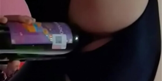 penetrating me with a bottle of i love to stimulate my ass with whatever