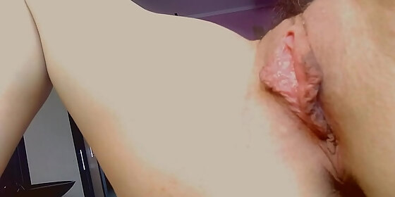 my huge labia and throbbing clitoris i shaved my pussy and masturbated juicy close up fingering milf nimfa mannay ginnagg