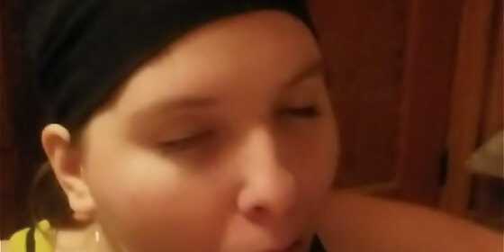 my first full on bj she wanted me to experience an orgasm from a bj at least once so