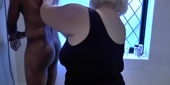 cougar rides and sucks black dick