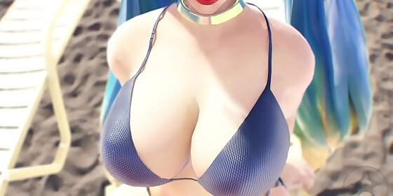 sona at beach