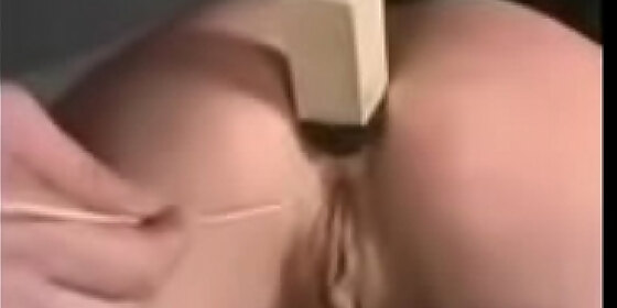 submissive blonde collette in bondage low quality