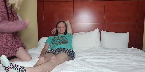 maria anjel gets comforted by step dad s dick