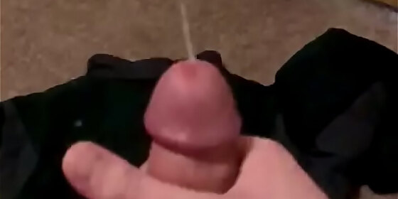 big hard cock releases slow motion massive load