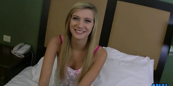 sweet ass packed teen chloe brooke gets 1st time cute butt fucked