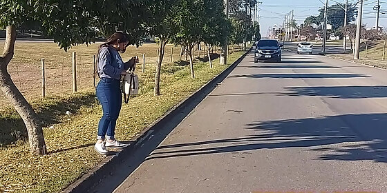 bruna lopes hitchhiking and lots of sex with black gifted