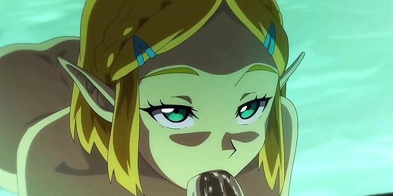 zelda and link fuck animation