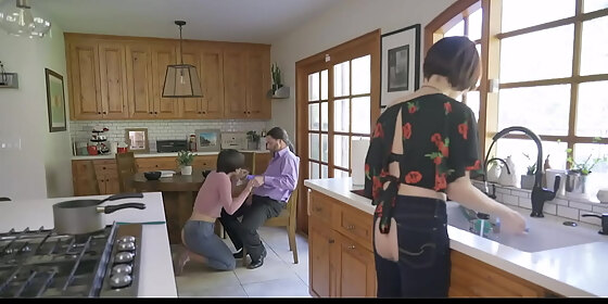 usingpocketpussy look alike stepdaughter and stepmom share each others bodies with stepdaddy and enjoy freeuse fuck angeline red jessica ryan