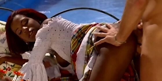 privateblack stacked mulata madelin crox milks a tourist poolside