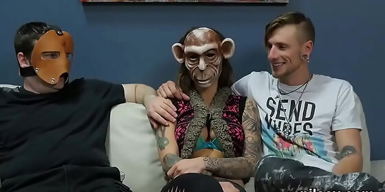 randy sweetie is brought in anal madhouse for uninhibited treatment