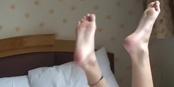 Asian Girls Foot Sucking - Cute Innocent Asian Girl Gets Her Feet Tickled Massaged Footprinted HD SEX  Porn Video 53:25