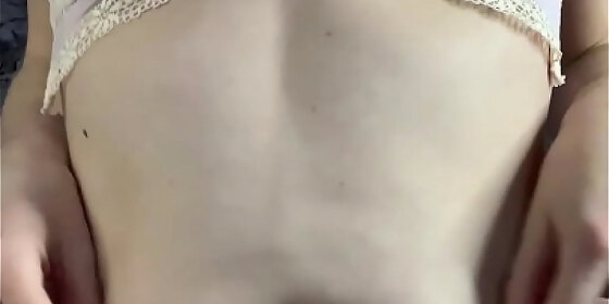 tiktok slut pierced noodle shows off her perky tits