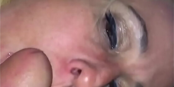 petite blonde wifey sucking before getting stretched by bbc