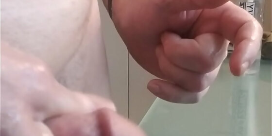 2nd home video chris sims while masturbating i thought i was cumming but pissed all over myself instead