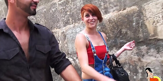 sexy short hair girl loves to try every hole