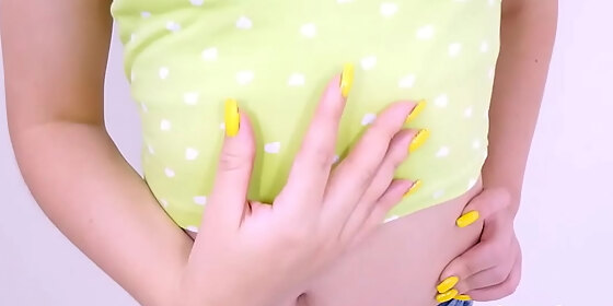 tiny girl with braces gets pussy fucked in studio