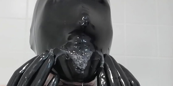 latex spitplay through very small holes trailer